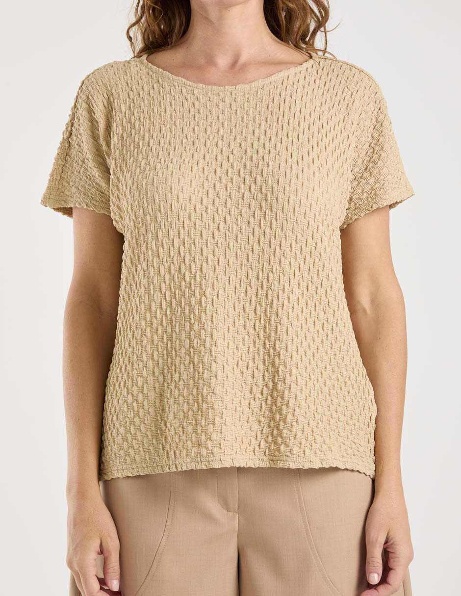 Blusa manga corta para mujer 13