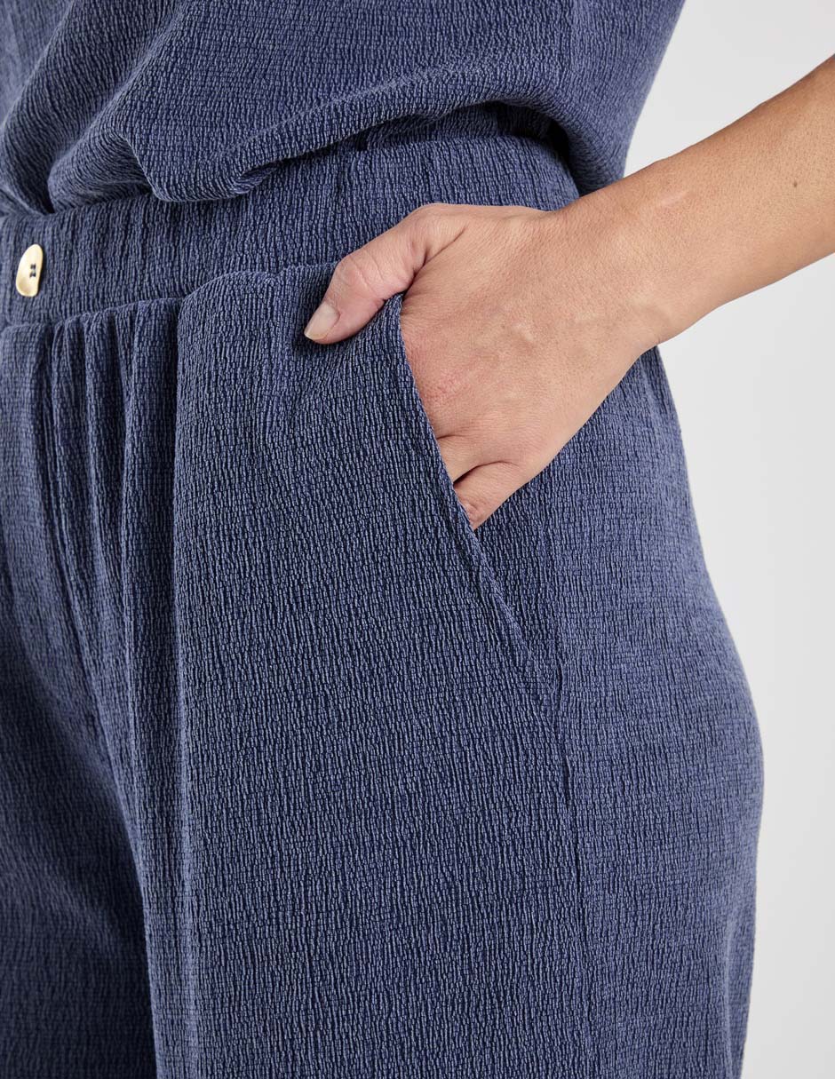 Pantalón relaxed damaia atelier amplio para mujer