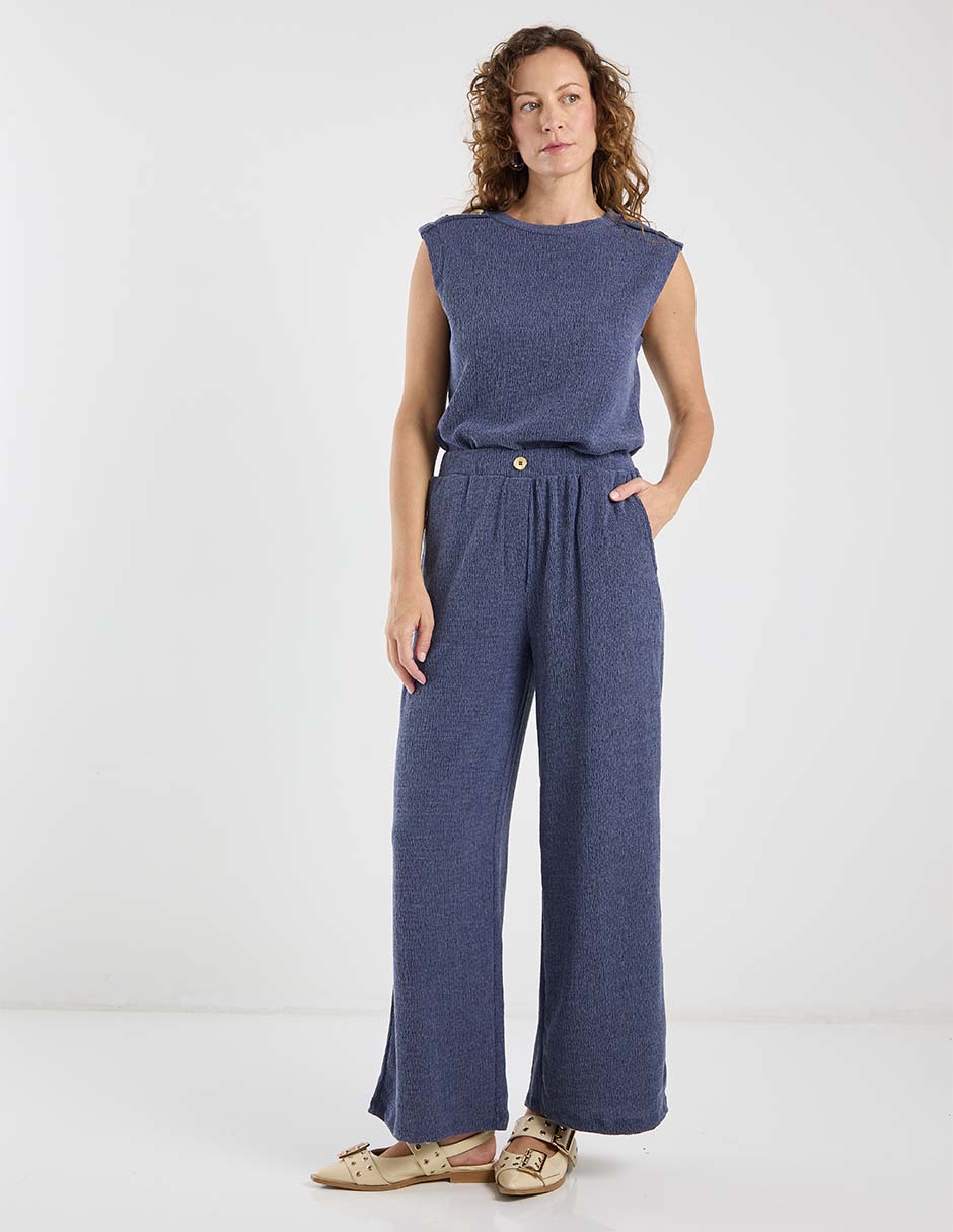Pantalón relaxed amplio para mujer 2