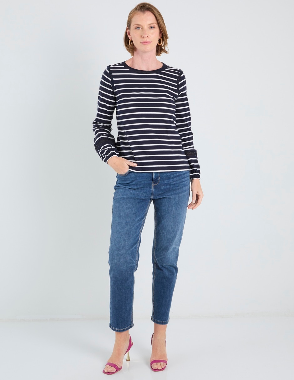 Blusa manga larga para mujer 3