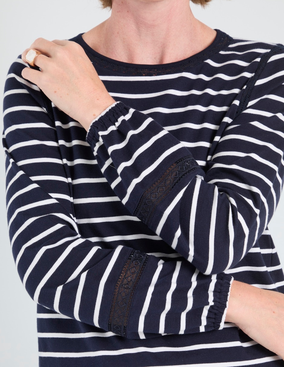 Blusa manga larga para mujer 5