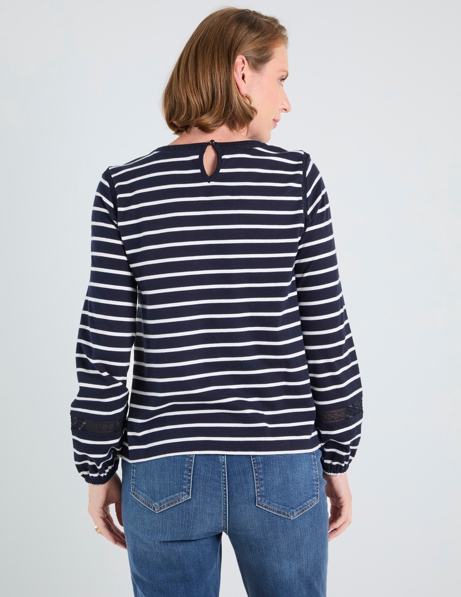 Blusa manga larga para mujer 6