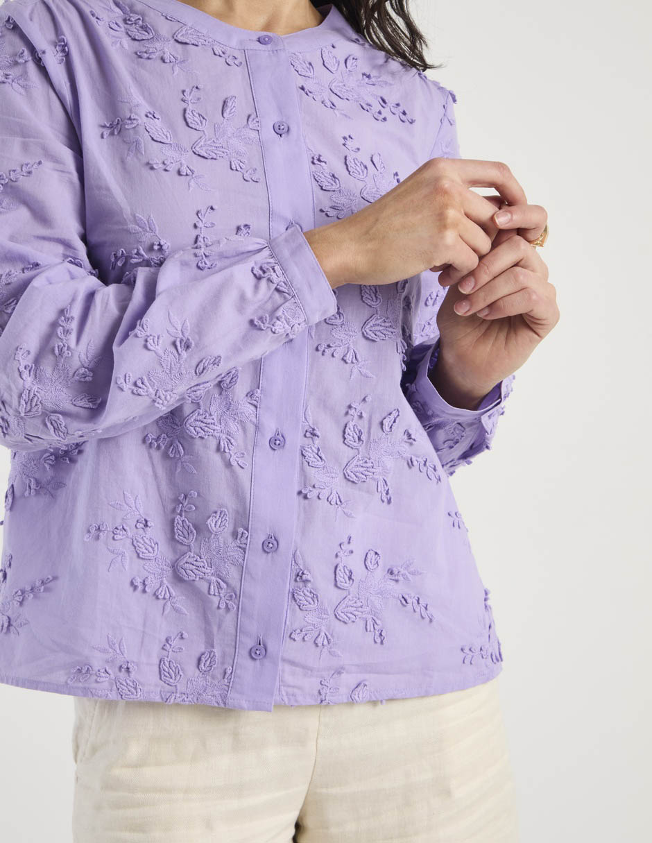 Blusa manga larga para mujer 2