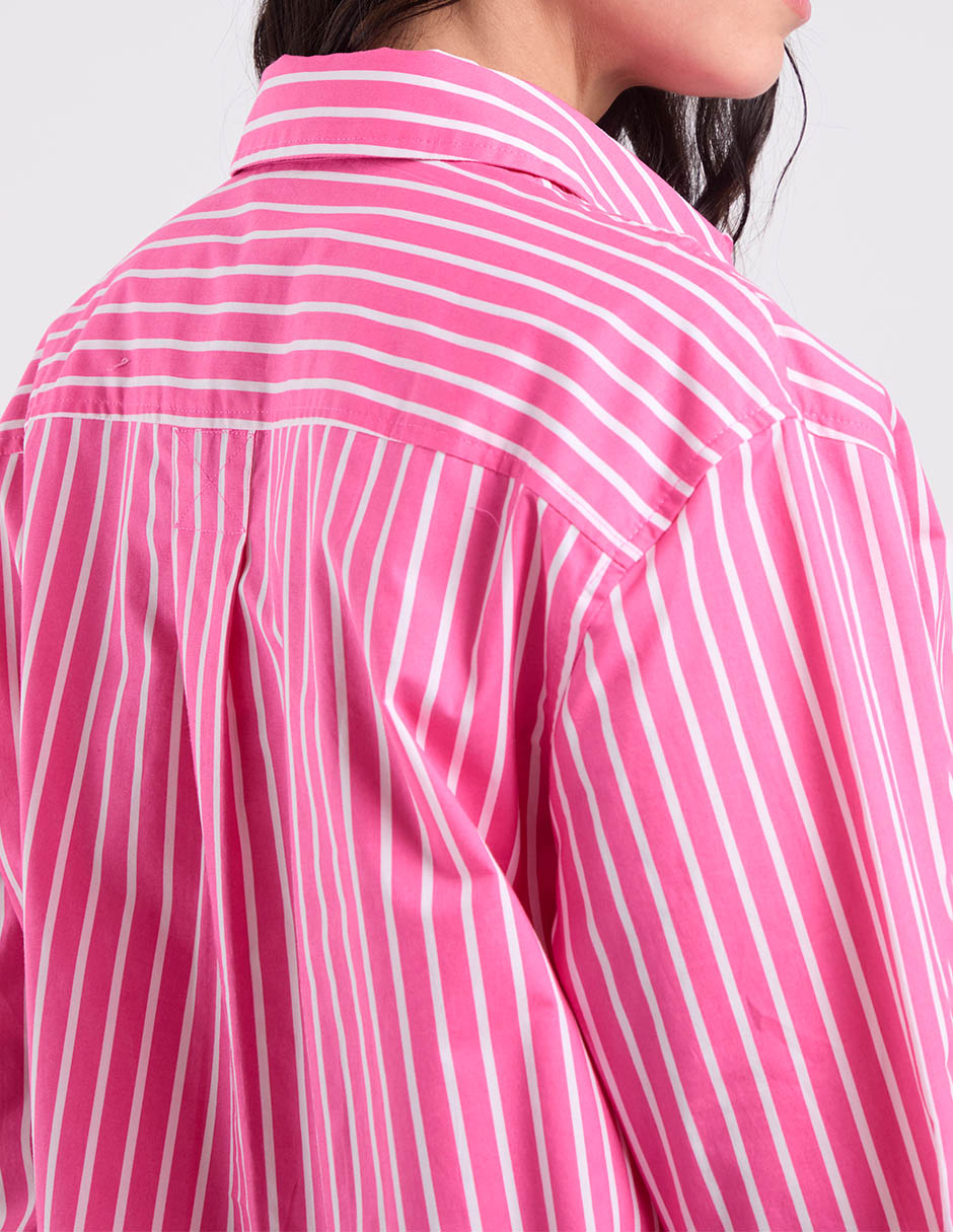 Blusa camisera manga larga para mujer 9