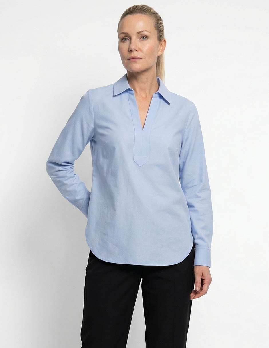 Blusa manga larga para mujer