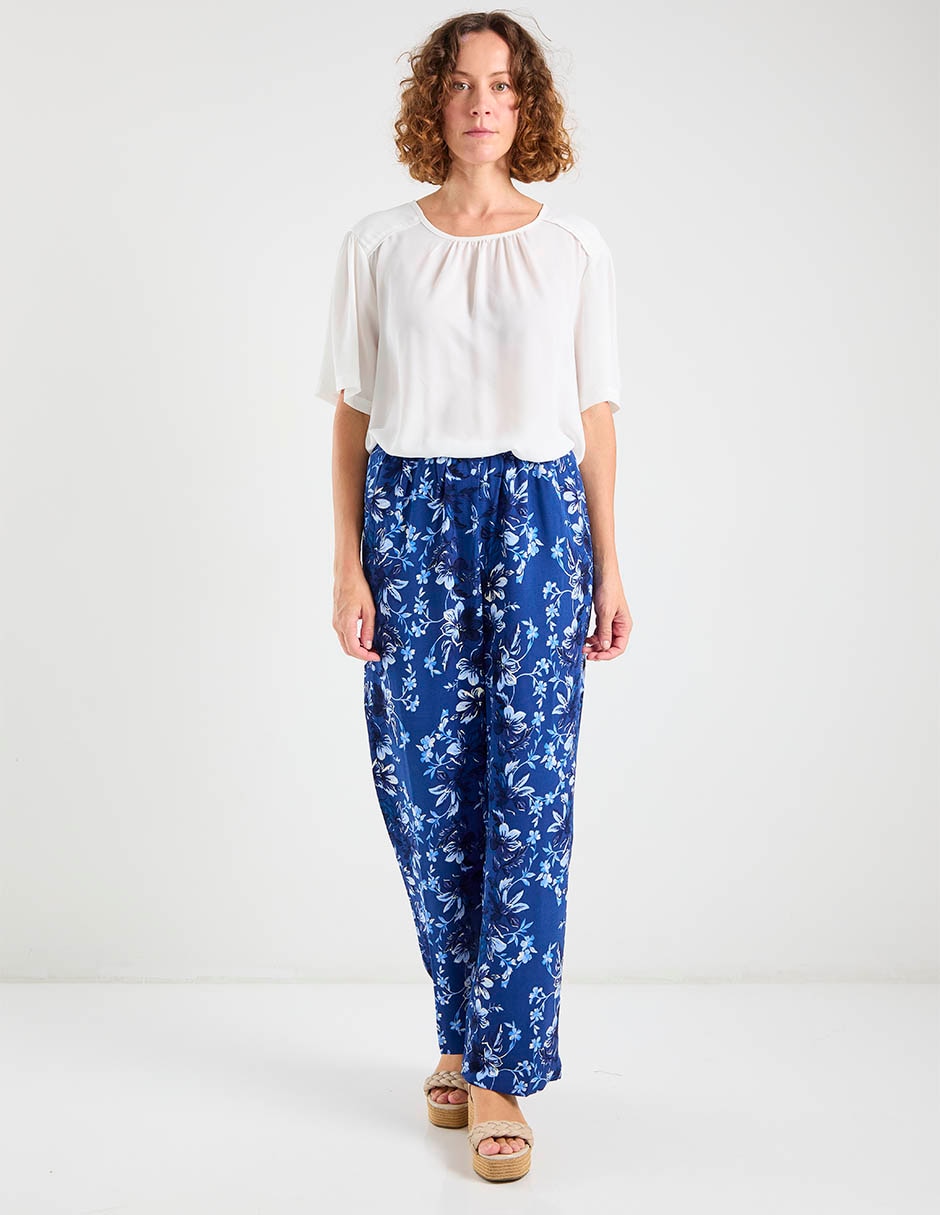 Pantalón relaxed recto para mujer 2