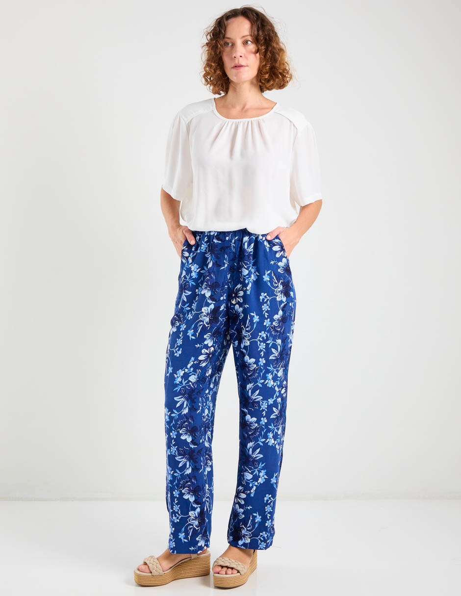 Pantalón relaxed recto para mujer 3