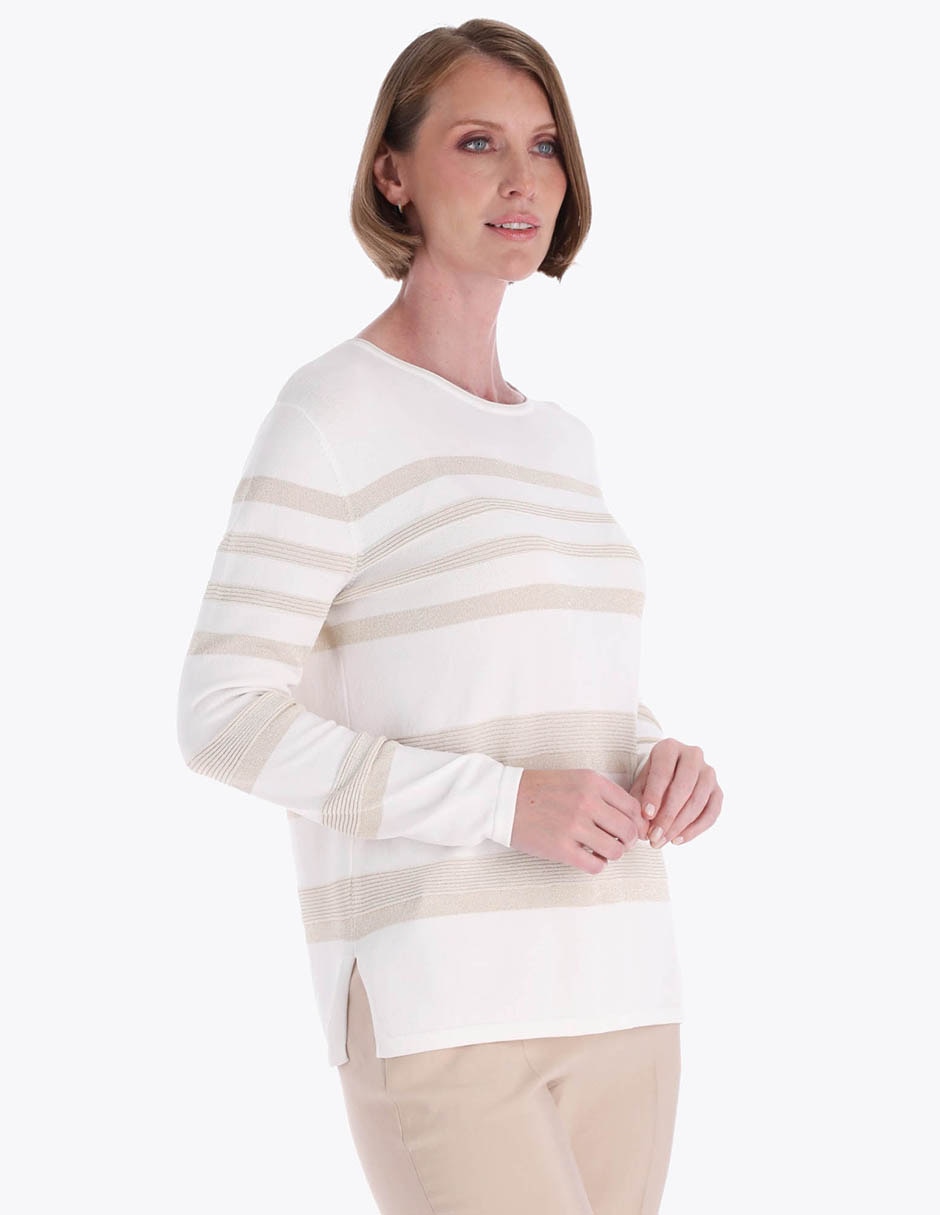 Suéter cuello redondo para mujer Suéter cuello redondo para mujer