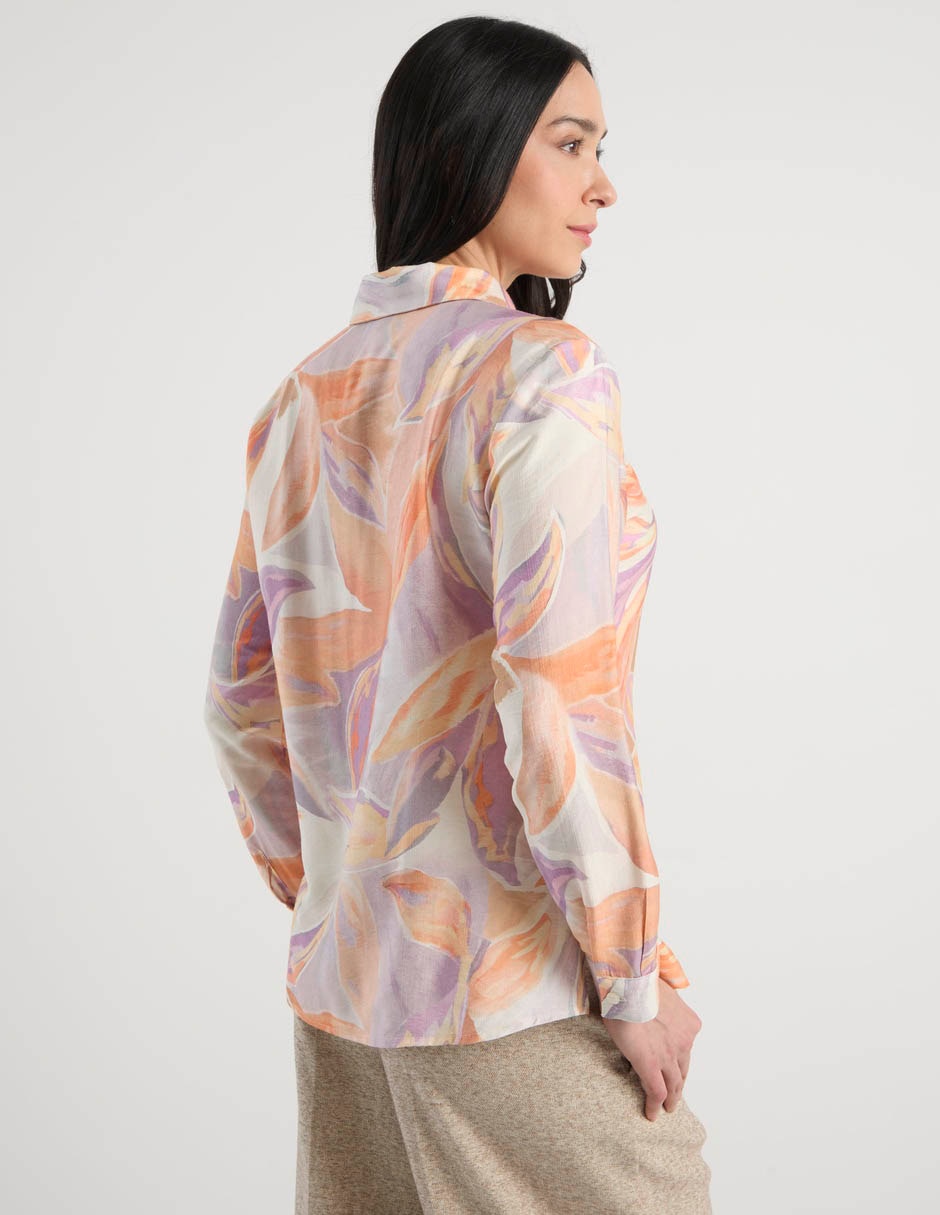 Blusa manga larga para mujer 6