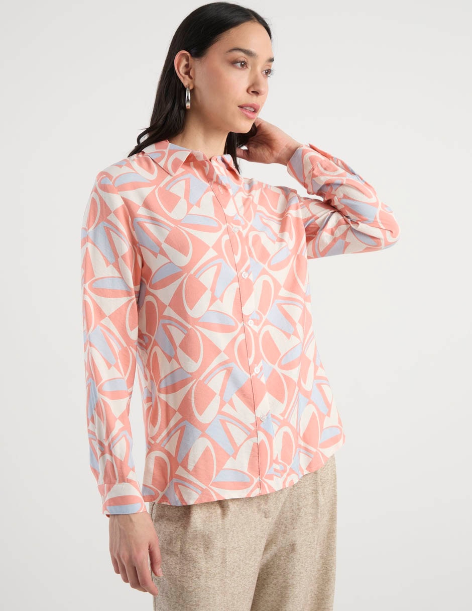 Blusa manga larga para mujer 2