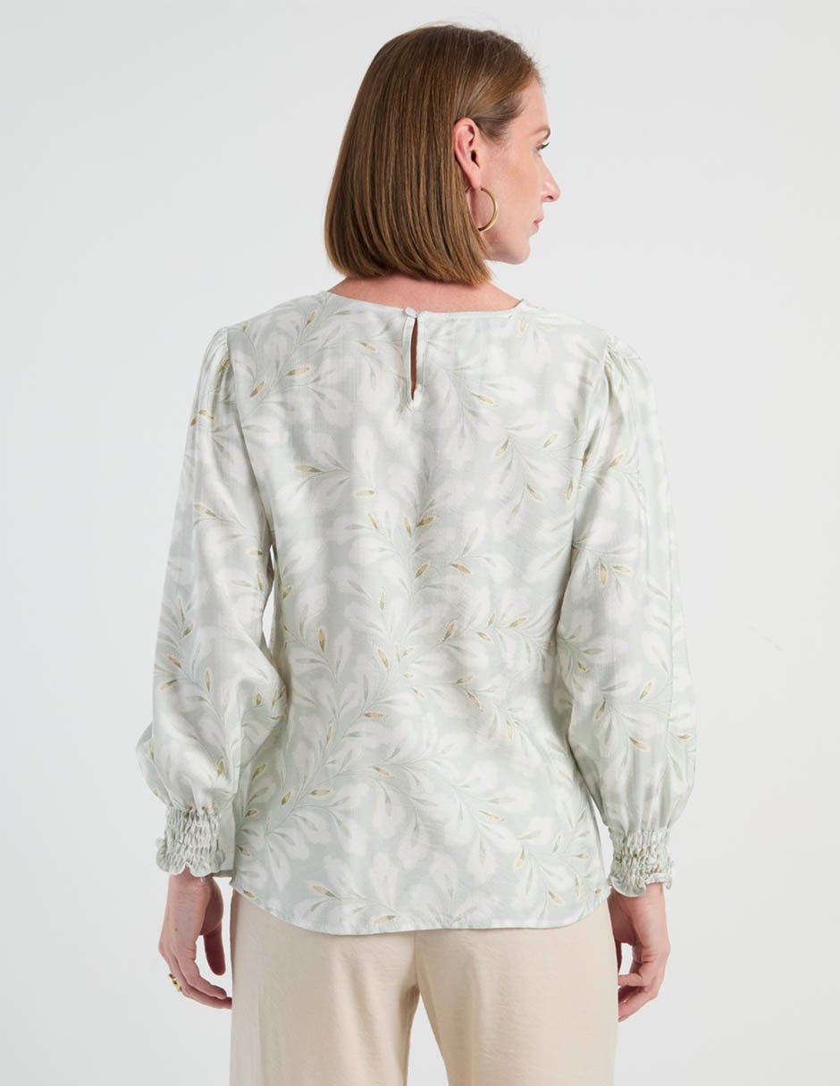 Blusa manga larga para mujer 2