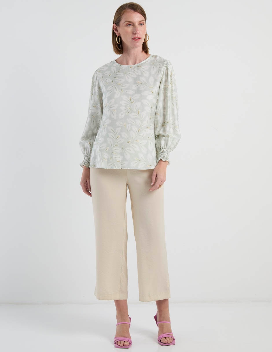 Blusa manga larga para mujer 3