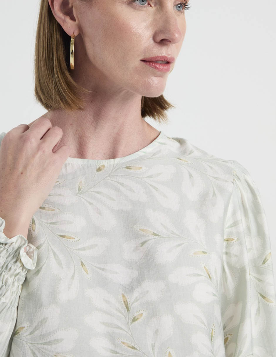 Blusa manga larga para mujer 4