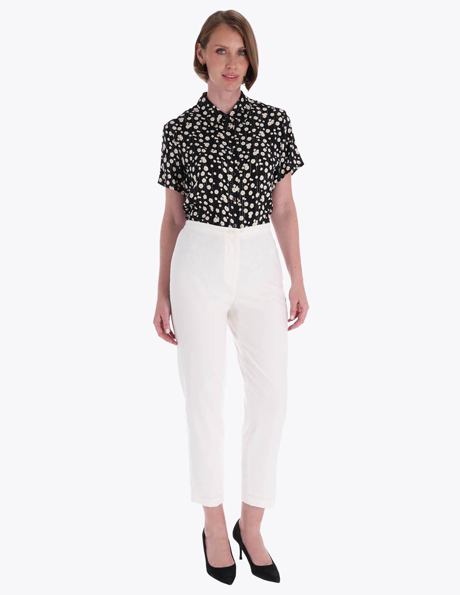 Pantalón de vestir slim para mujer 3