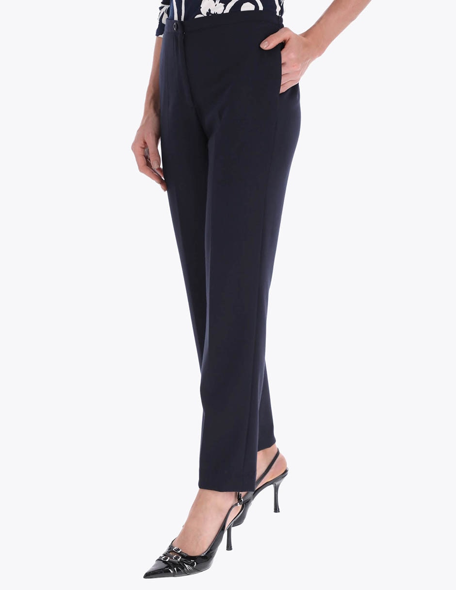 Pantalón de vestir slim para mujer