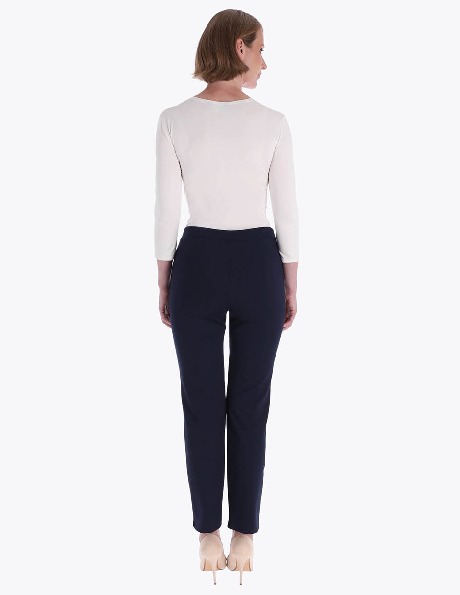 Pantalón de vestir slim para mujer