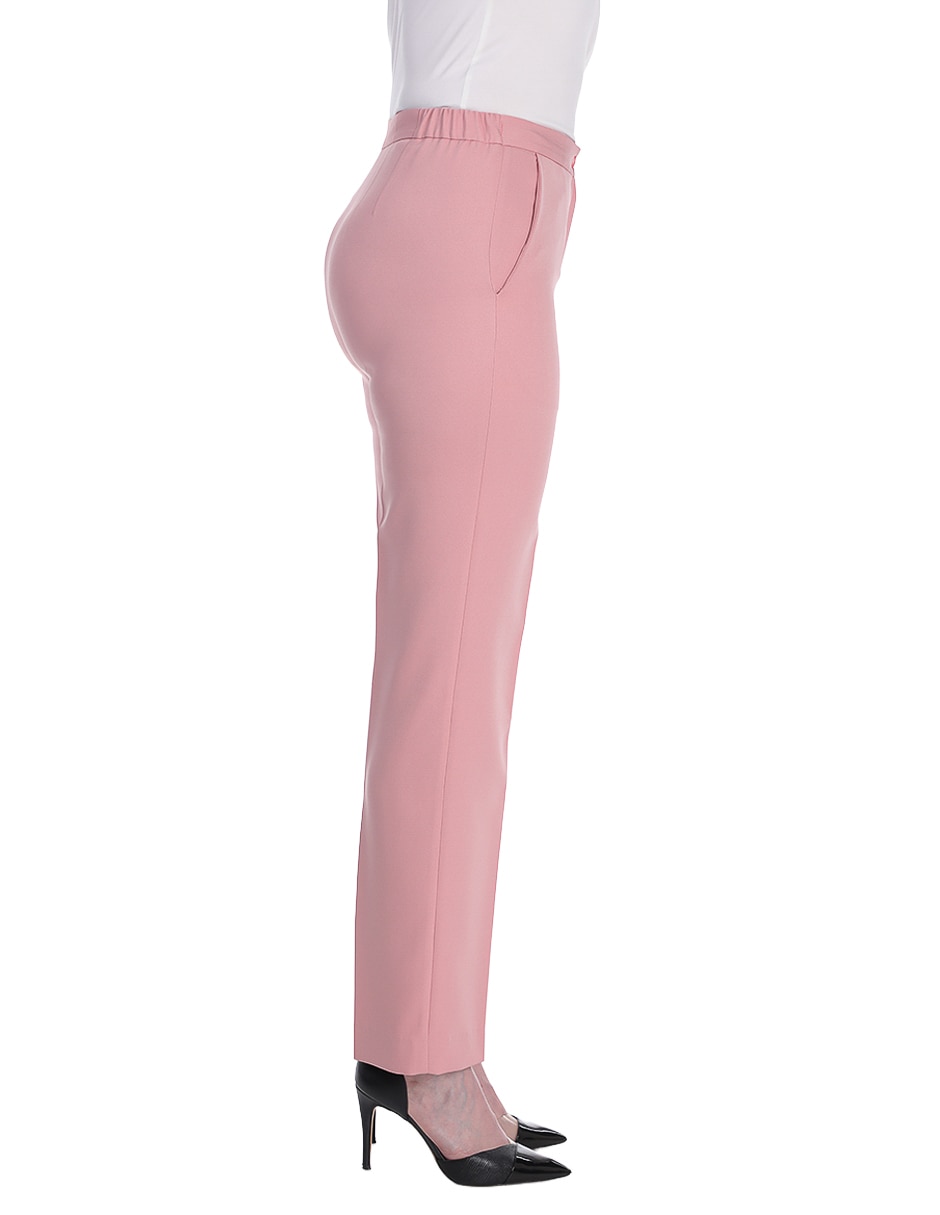 Pantalón de vestir straight para mujer 4