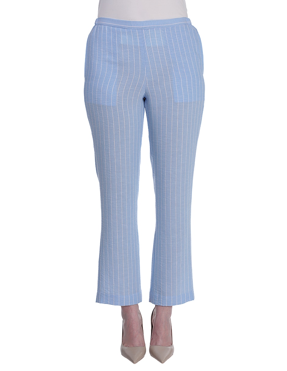 Pantalón de vestir straight para mujer Pantalón de vestir straight para mujer