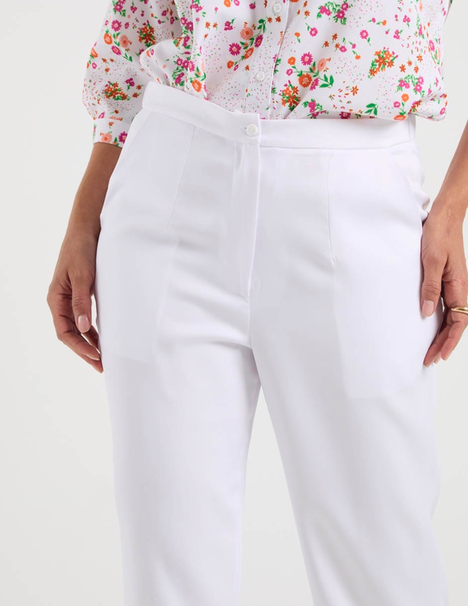 Pantalón regular para mujer