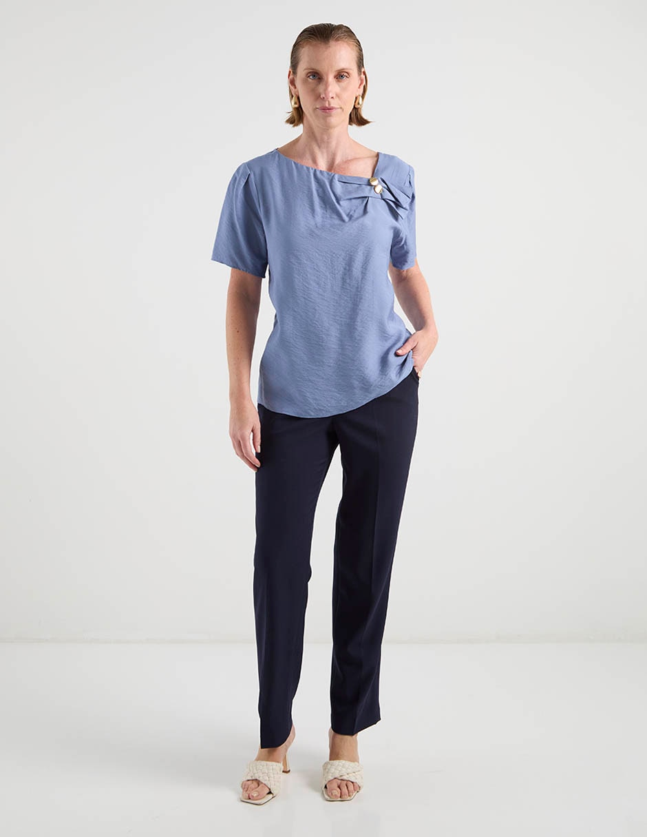 Pantalón regular para mujer 5