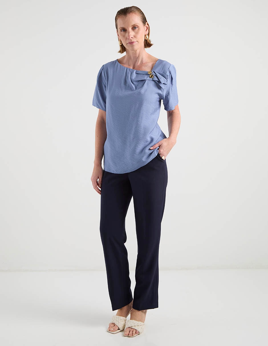 Pantalón regular para mujer 4