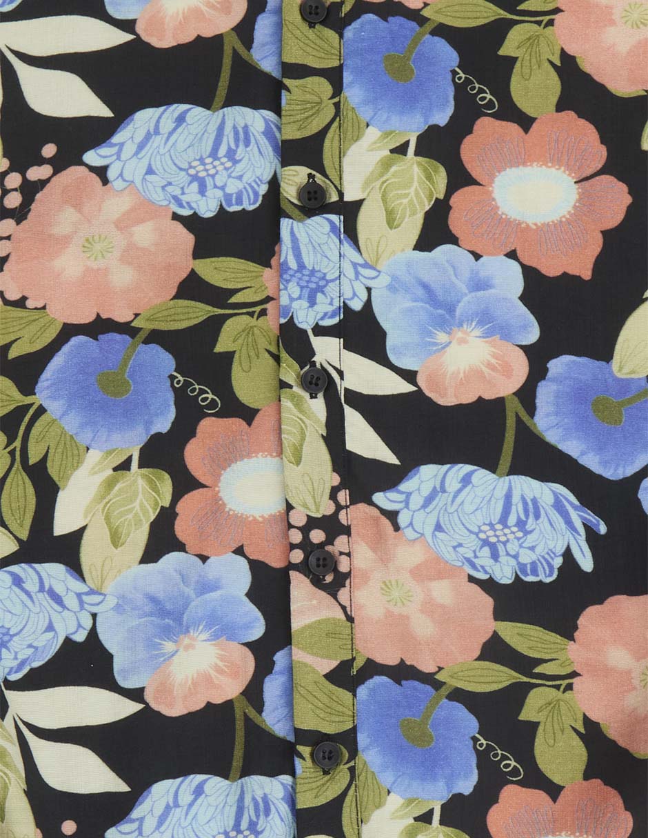 Blusa camisera manga larga para mujer 12