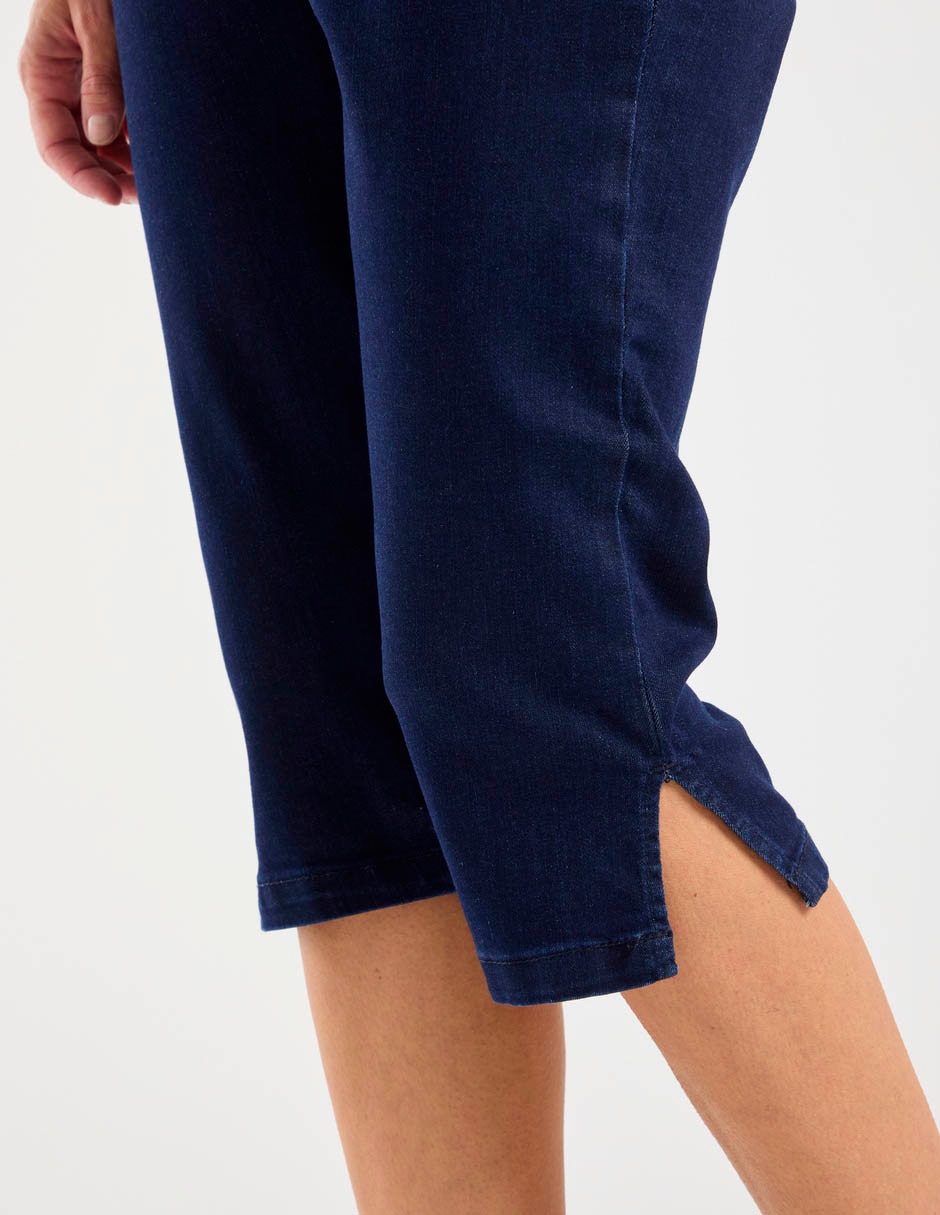 Pantalón capri recto para mujer 2