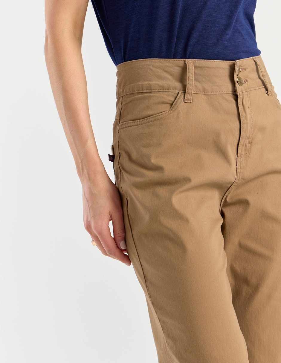 Pantalón capri Damaia Atelier slim para mujer