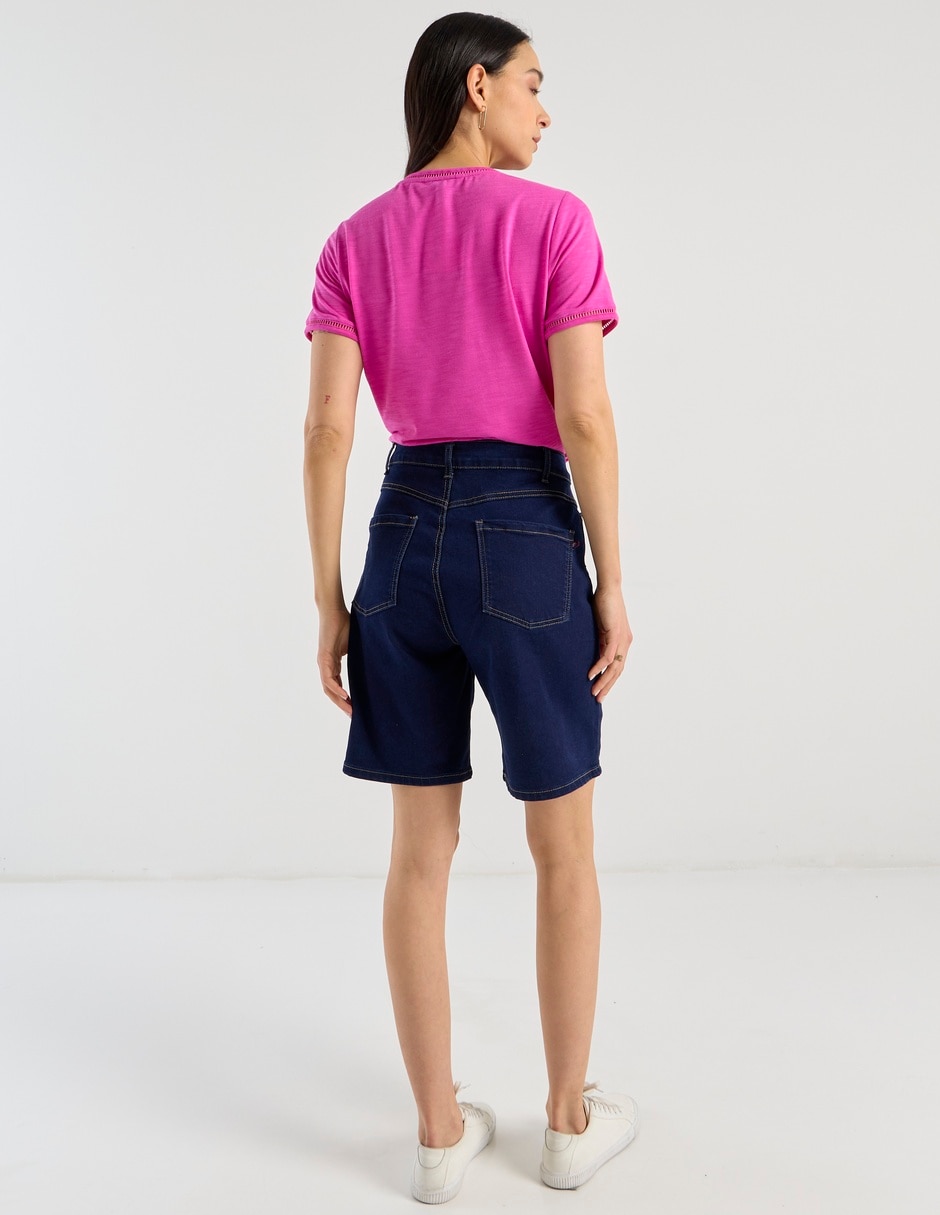 Bermuda Damaia Atelier de mezclilla para mujer