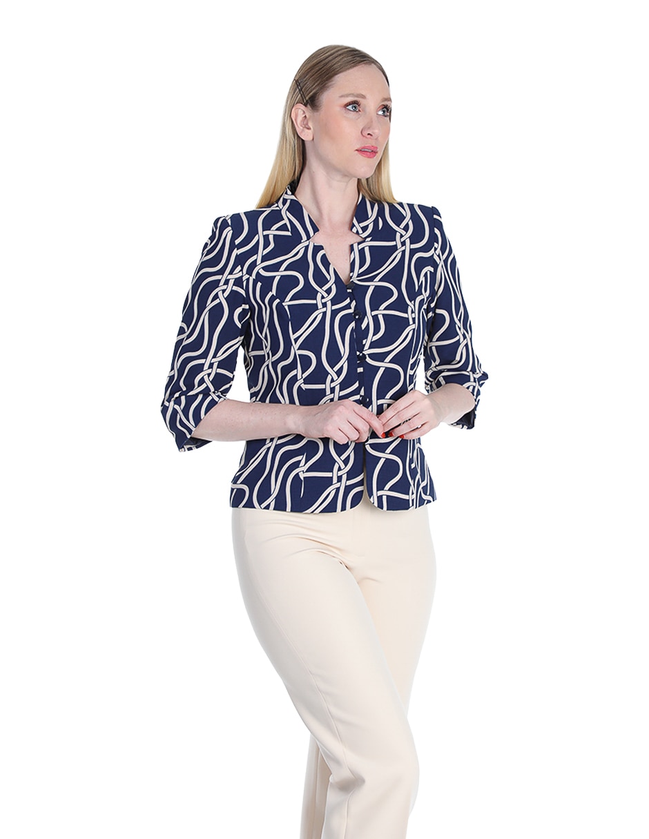 Saco sastreado formal para mujer 4