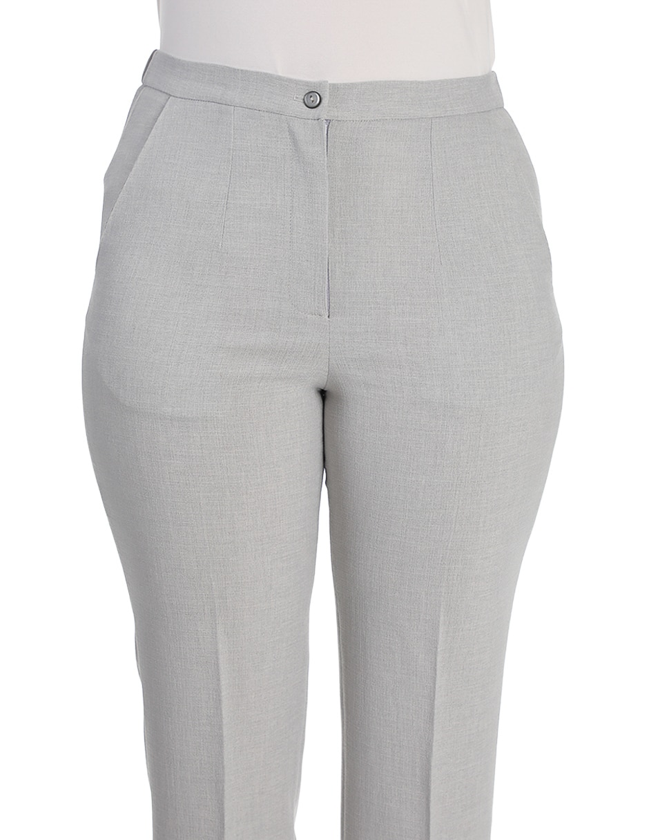 Pantalón de vestir straight para mujer 2