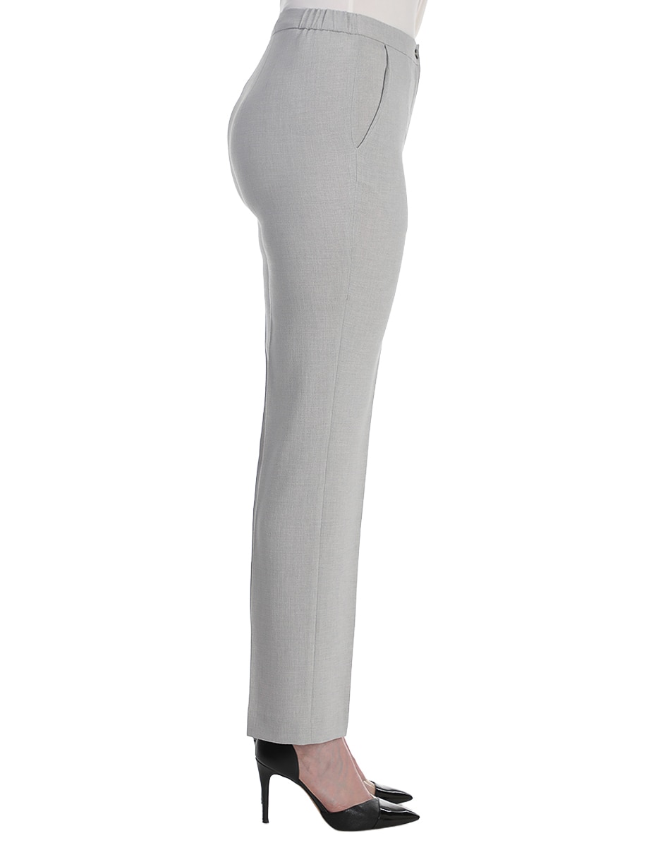 Pantalón de vestir straight para mujer 4