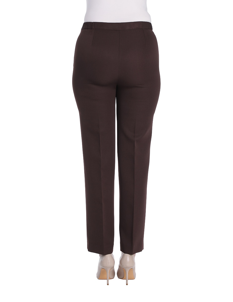 Pantalón de vestir straight para mujer 4