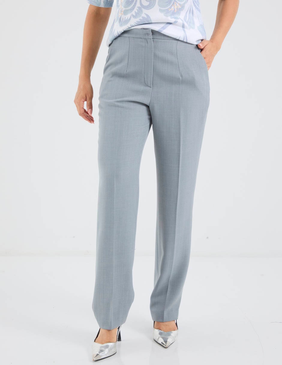Pantalón regular perfil regular para mujer