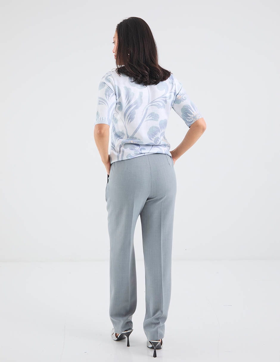 Pantalón regular perfil regular para mujer