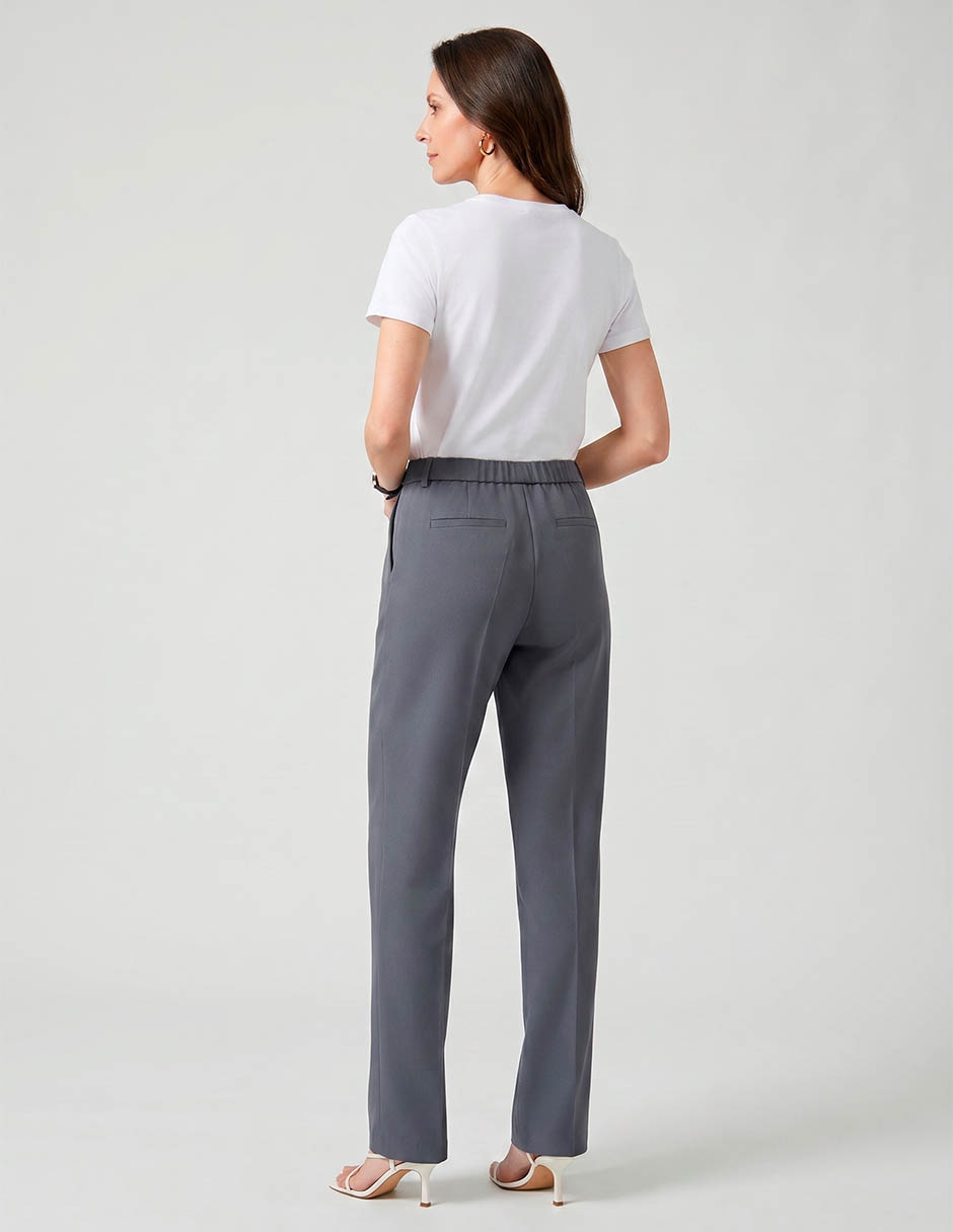Pantalón Regular Regular Para Mujer 2