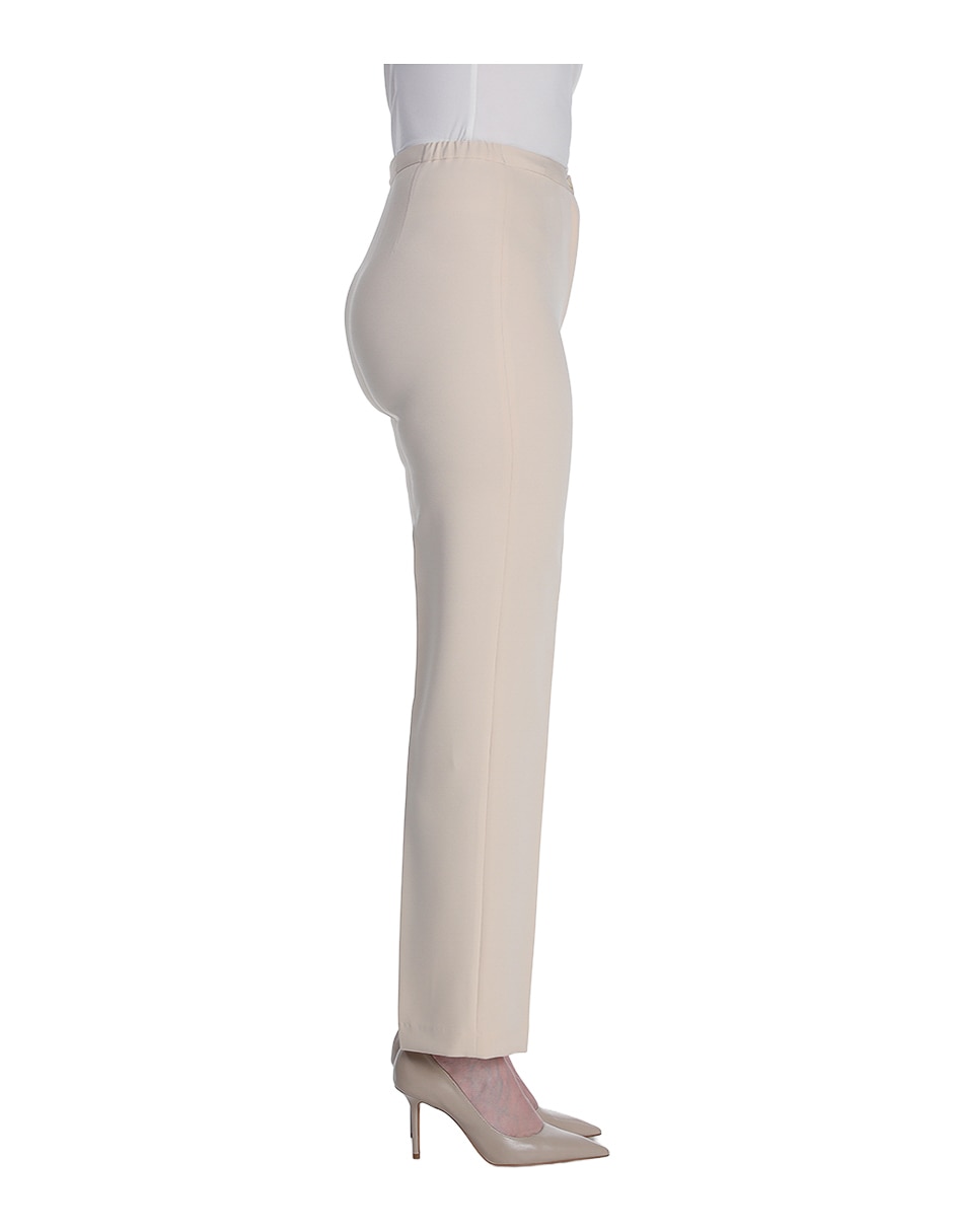 Pantalón de vestir straight para mujer 4