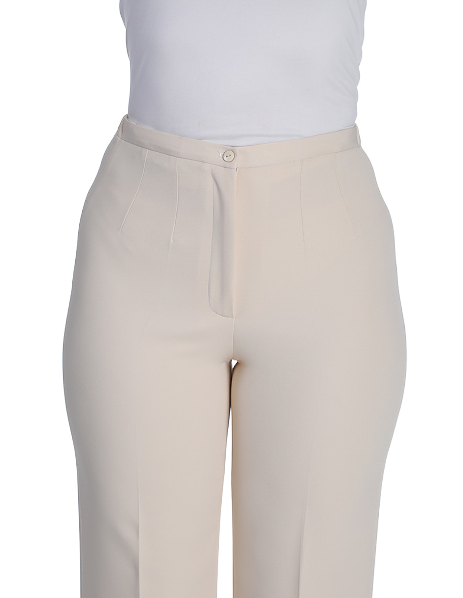 Pantalón de vestir straight para mujer 2