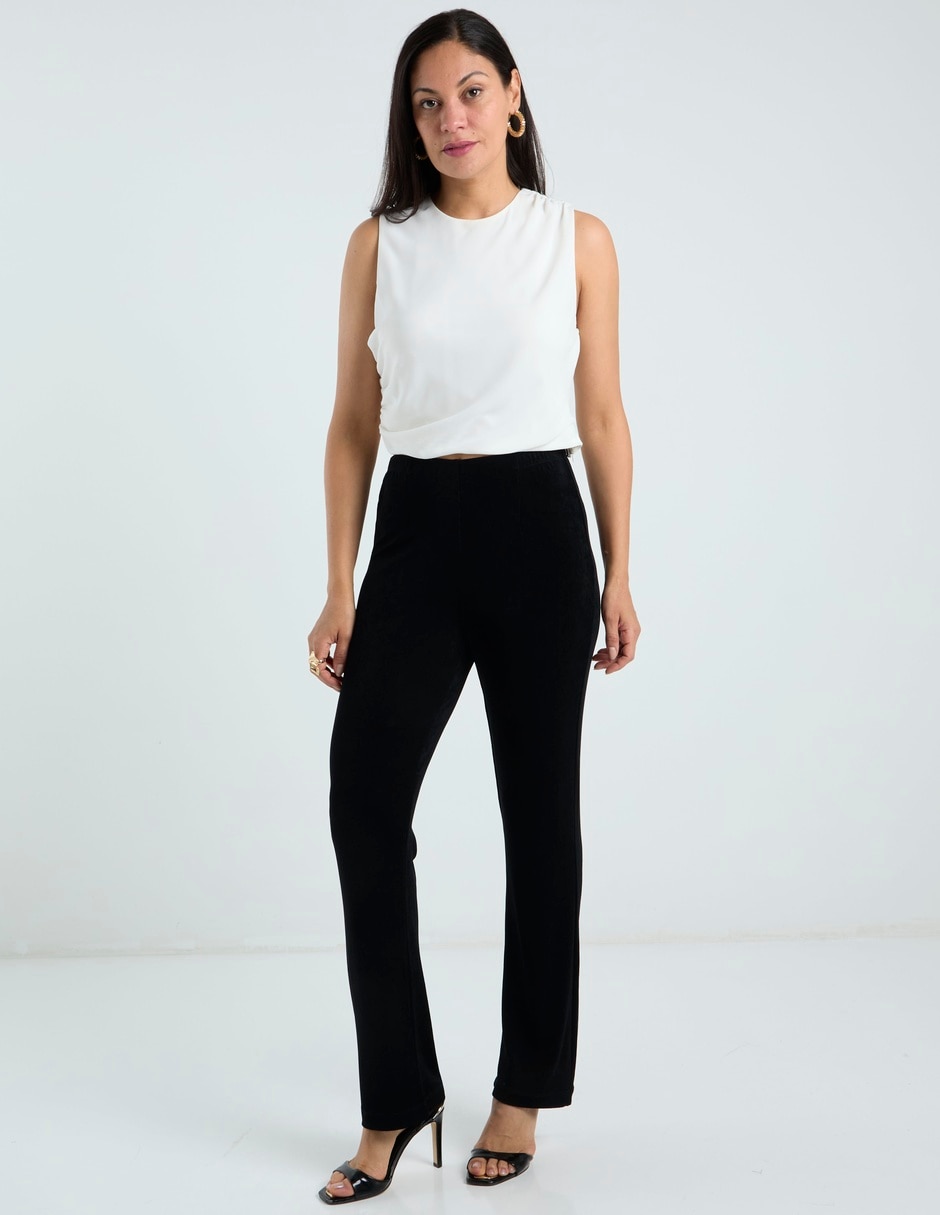 Pantalón regular para mujer 4