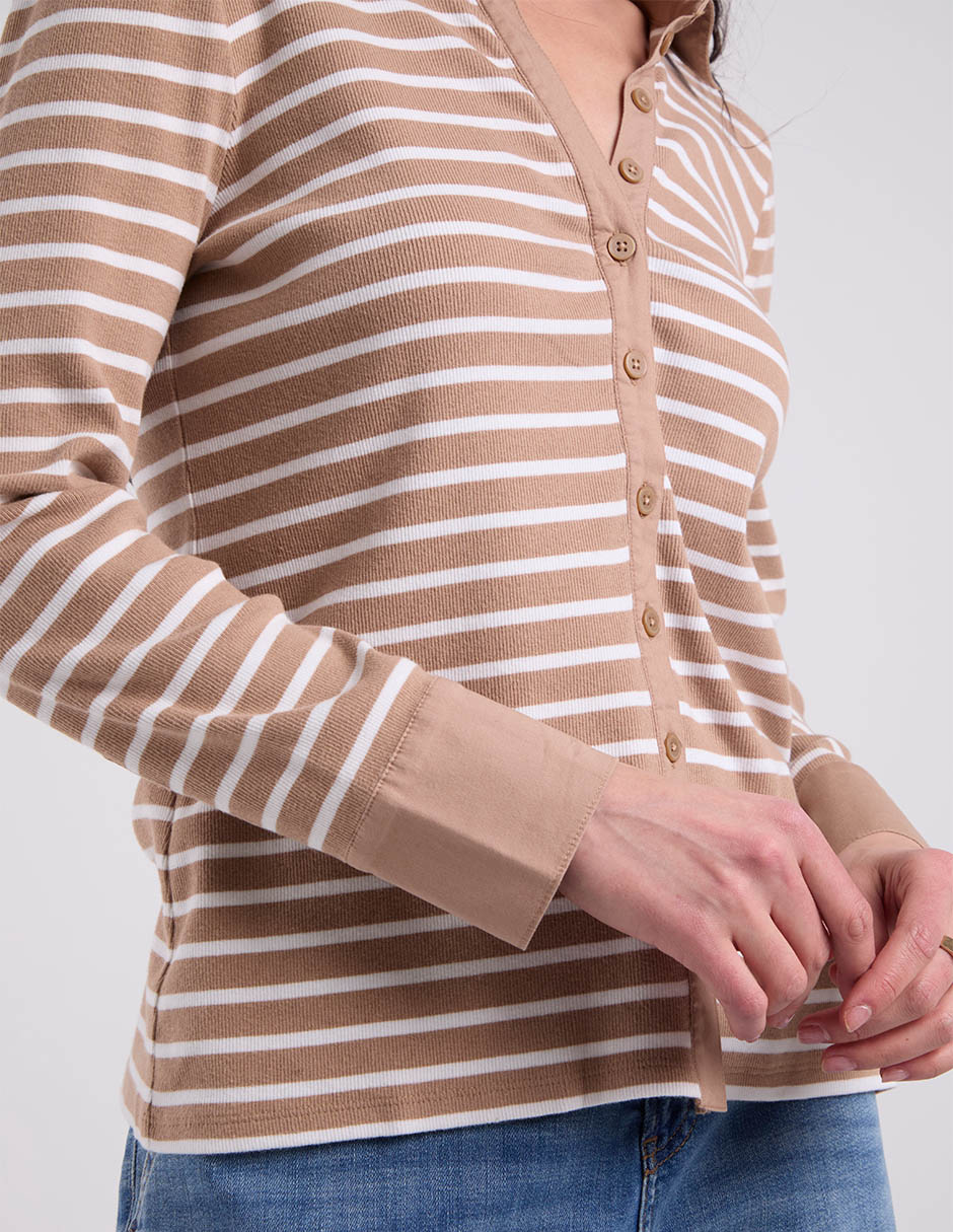 Blusa manga larga para mujer 9