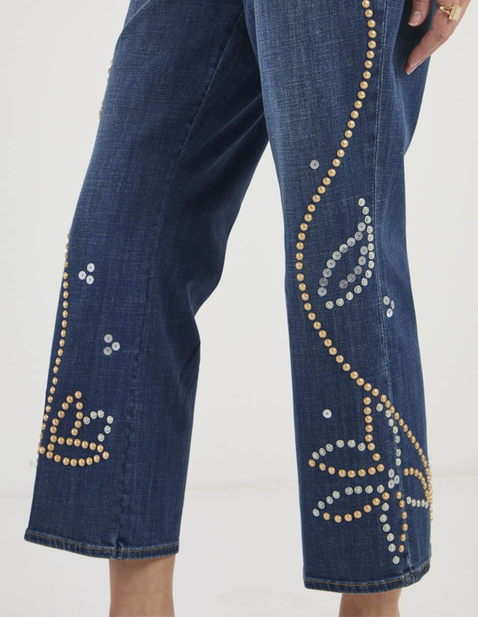 Jeans regular para mujer 8