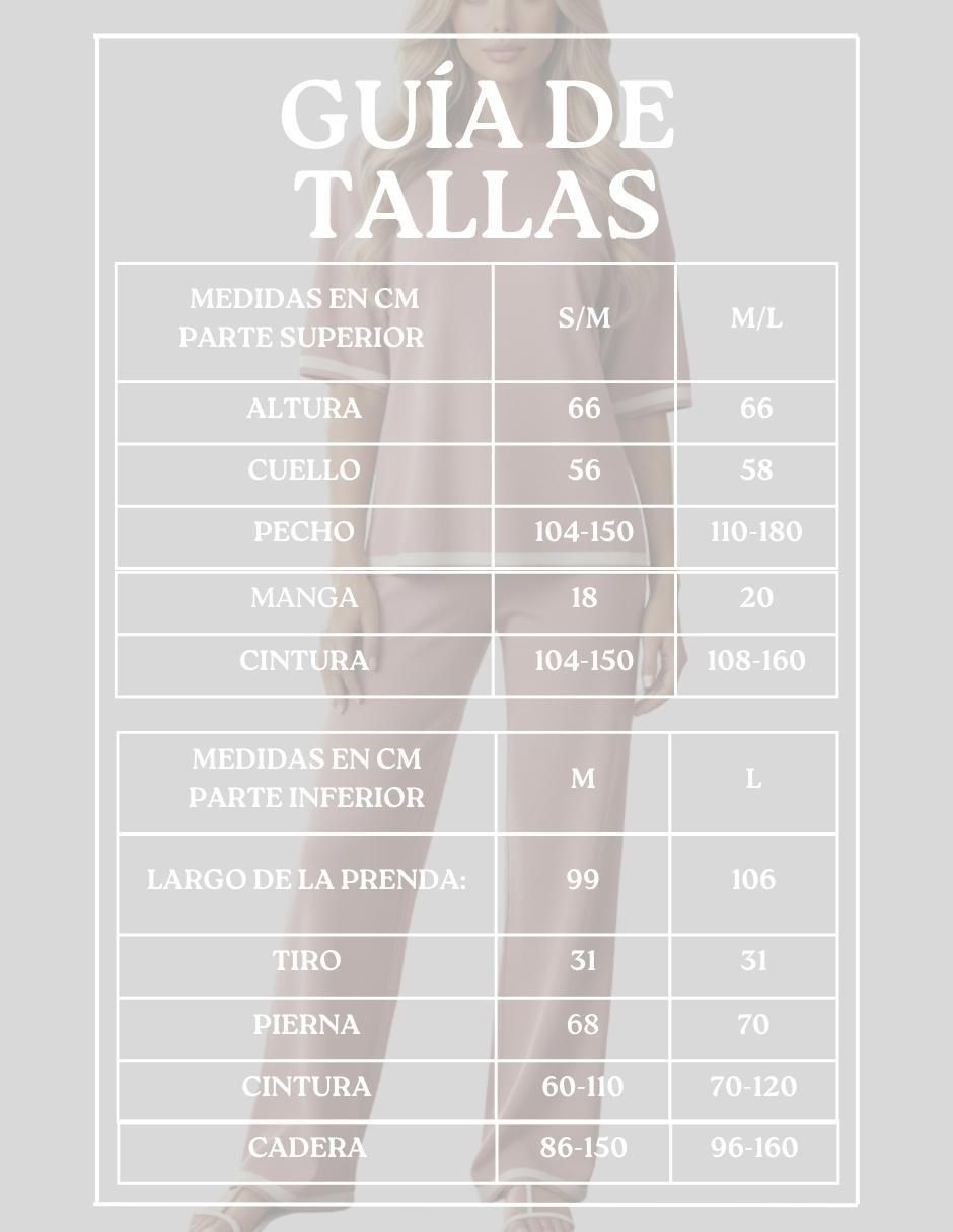 Conjunto Malabis para mujer