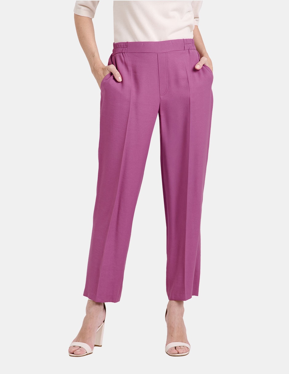 Pantalón de vestir regular para mujer