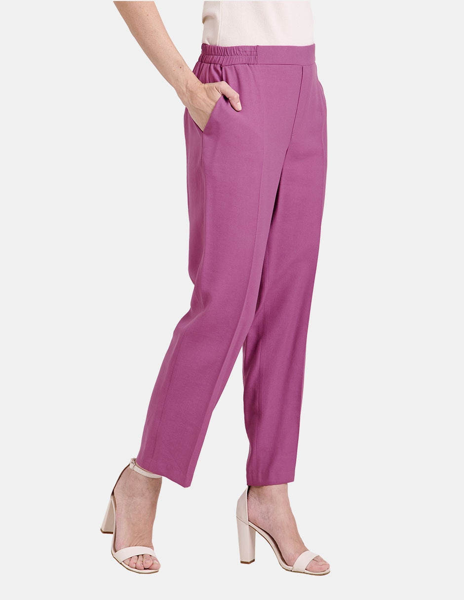 Pantalón de vestir regular para mujer