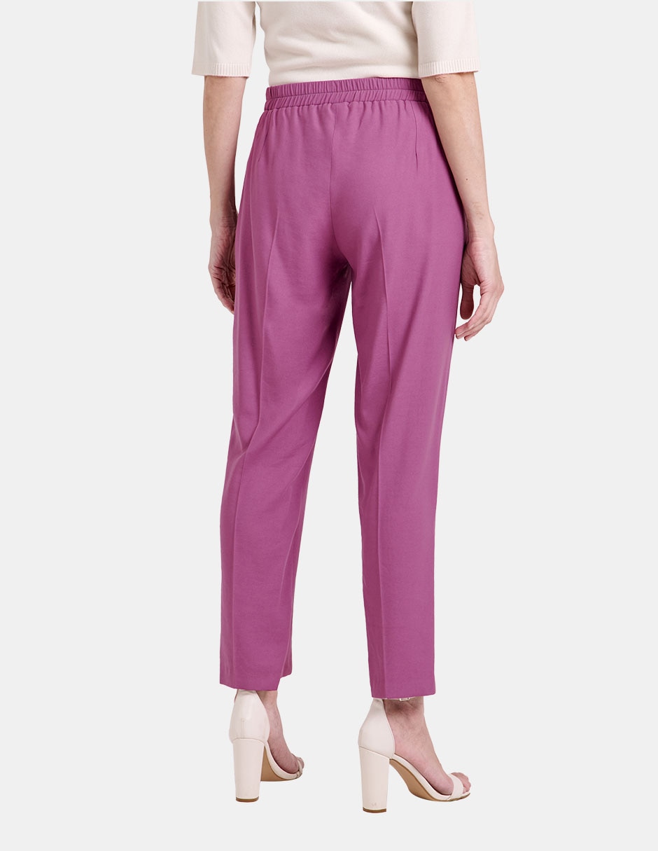 Pantalón de vestir regular para mujer