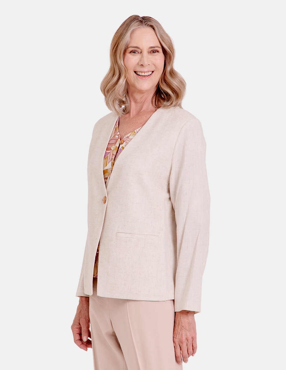 Saco sastreado casual para mujer 3