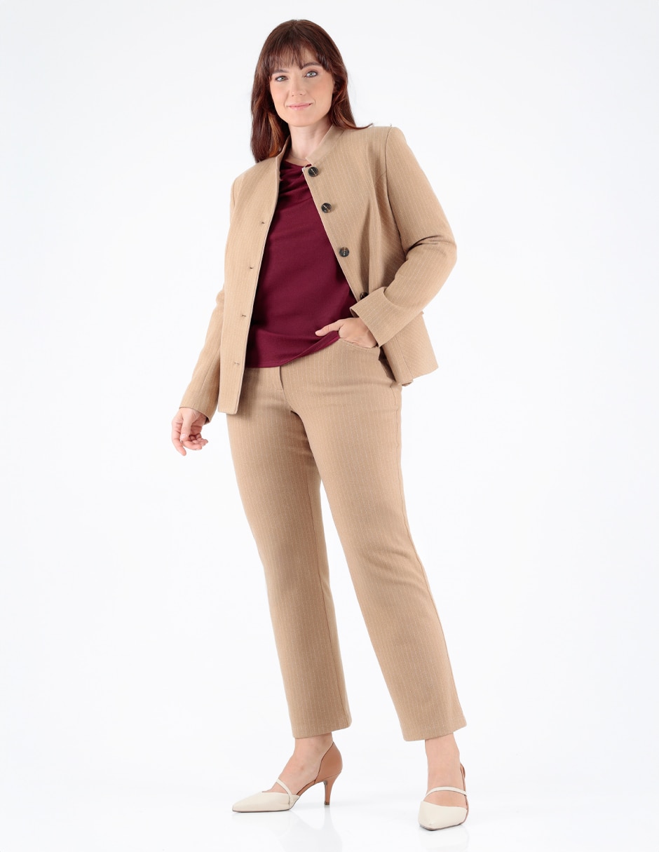 Saco sastreado casual para mujer 3