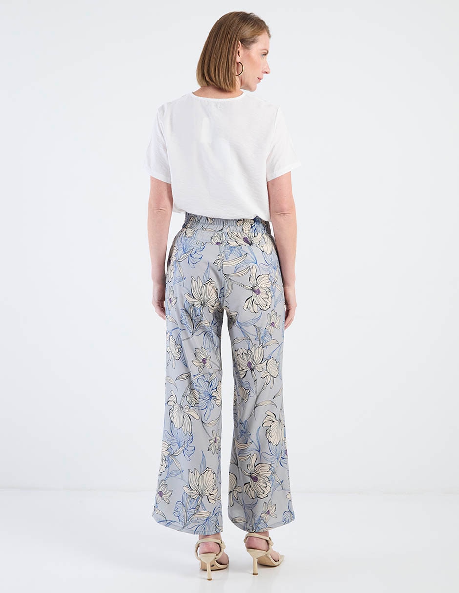 Pantalón amplio para mujer 4