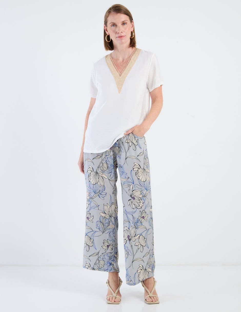 Pantalón amplio para mujer 3