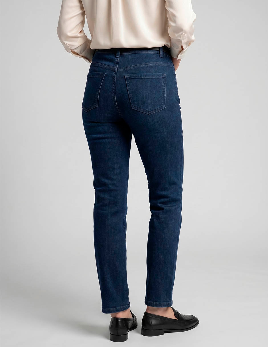 Jeans straight para mujer 2